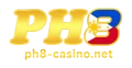 compressed_Gold PH8 casino logo design-Photoroom