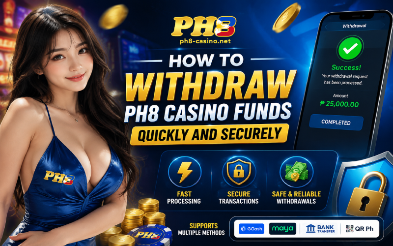 how to withdraw ph8